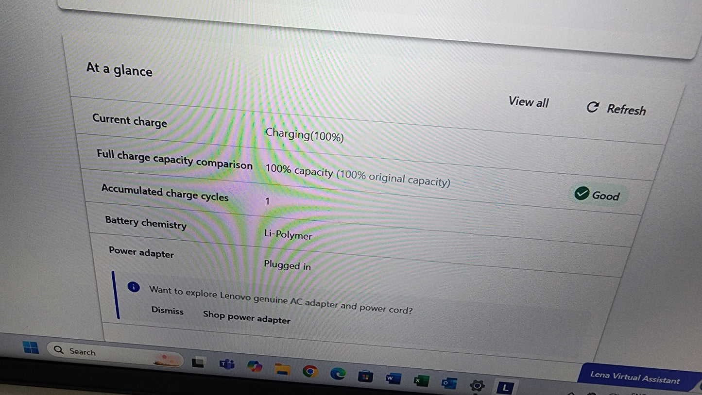 LENOVO 16", ULTRA 7, INTEL ARC, 16GB DDR5-7467, 1TB SSD. 11 PRO/OFFICE PRO (2ND)