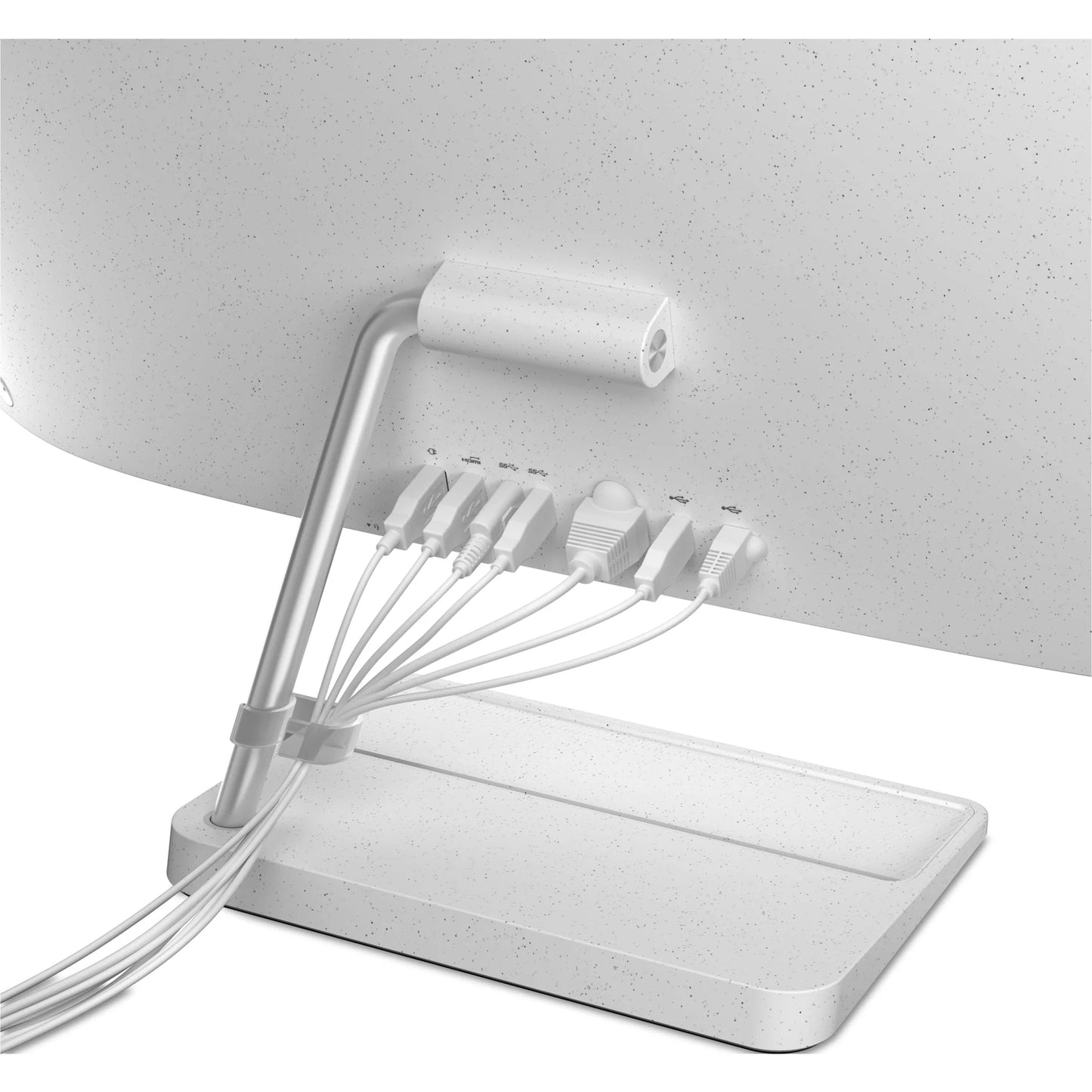 LENOVO 27" ALL IN ONE, RYZEN 5 7530U 6C / 12T, 16GB RAM, 512GB SSD, 11 PRO/OFFICE